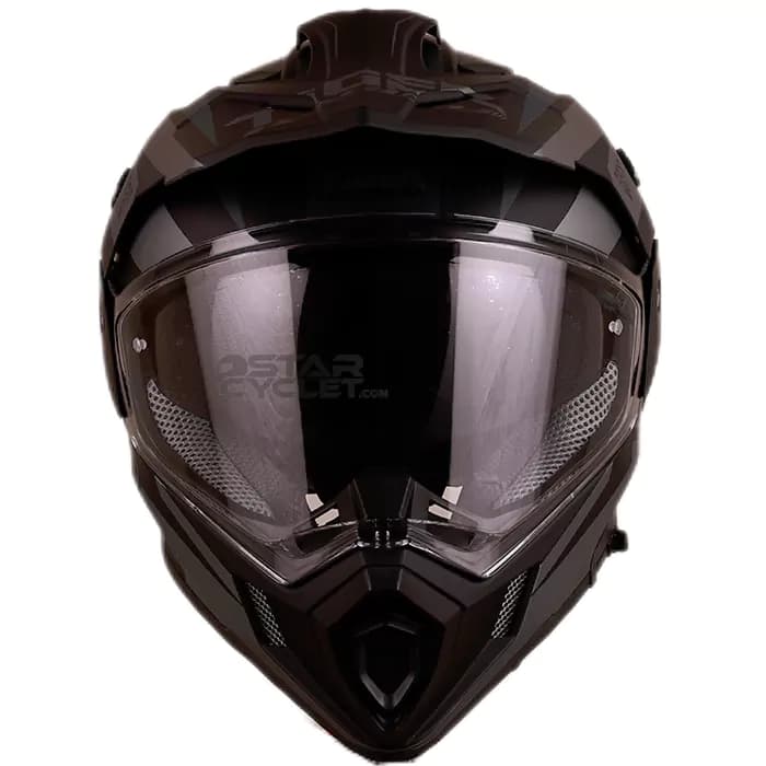 کلاه کاسکت ادونچری TIGER مدل BLACK GREY – GT1 — تصویر ۴