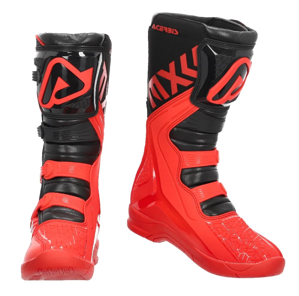 بوت کراسی ACERBIS مدل X TEAM BLACK RED
