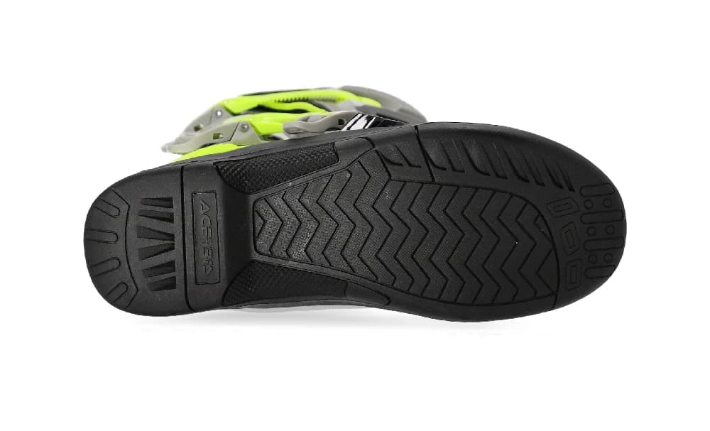 بوت کراسی ACERBIS مدل X TEAM GRAY BLACK GREEN — تصویر ۳