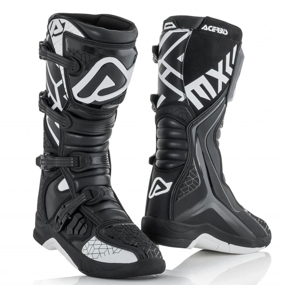 بوت کراسی ACERBIS مدل X TEAM BLACK GRAY