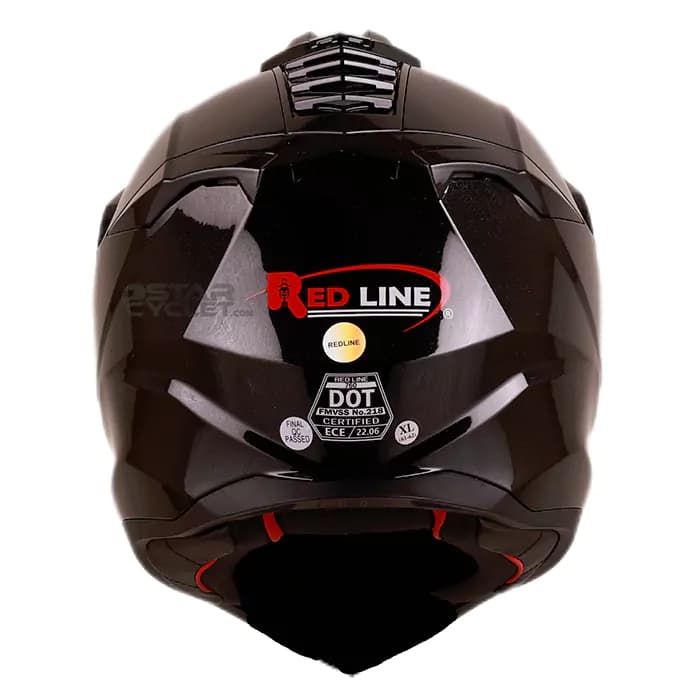 کلاه کاسکت ادونچر ردلاین مدل BRIGHT BLACK 760-2 — تصویر ۵