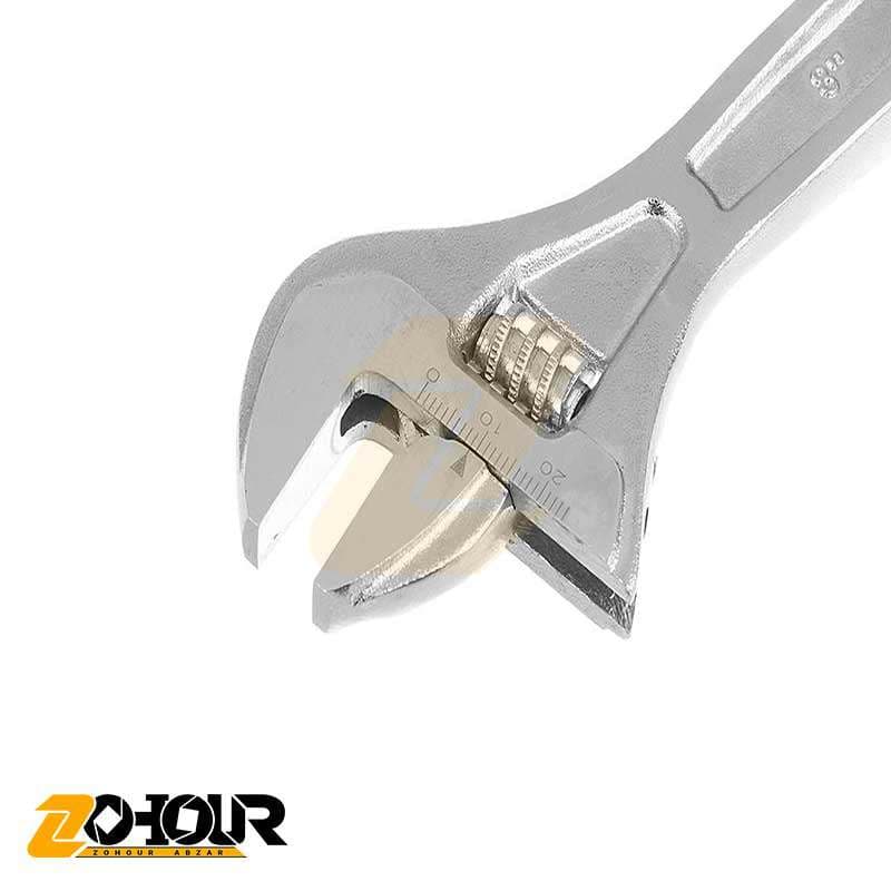 آچار فرانسه سایز 8 اینچ کنزاکس مدل Kenzax Kaw-108 — تصویر ۲