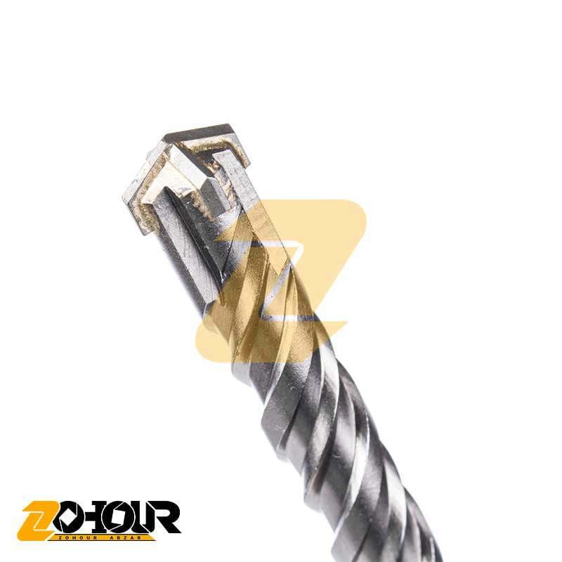 مته چهار شیار 4 الماسه سایز 24×260 هاردکس HARDEX — تصویر ۲