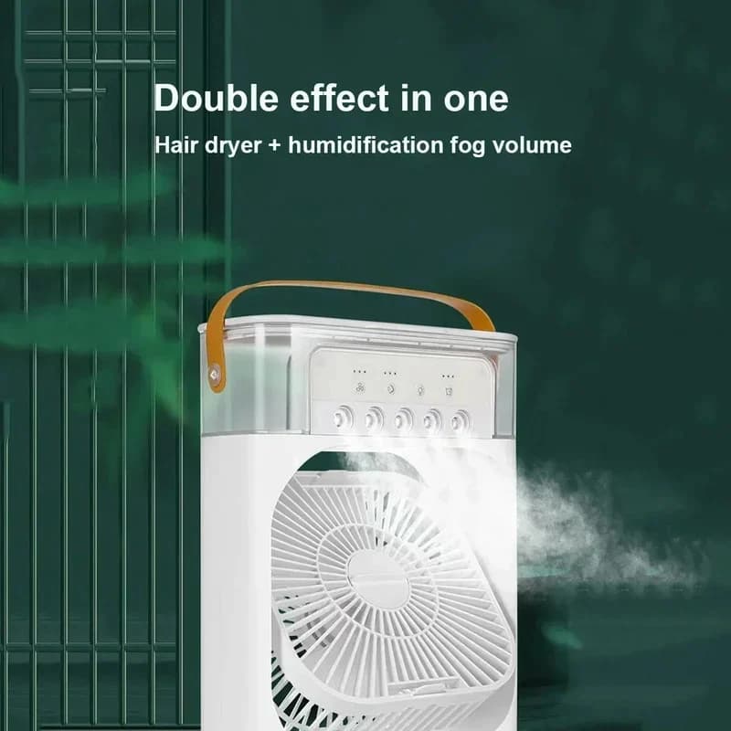 پنکه رومیزی مدل مه پاش 4in1 Air Cooling — تصویر ۶