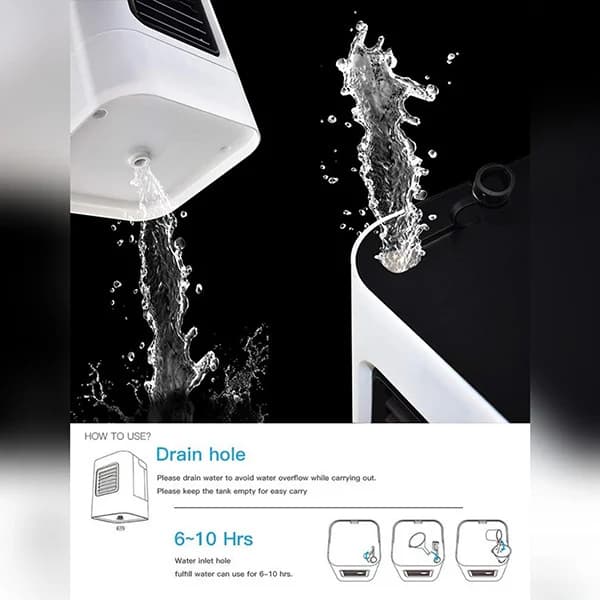 کولر آبی رومیزی مدل AB-OT010 — تصویر ۳