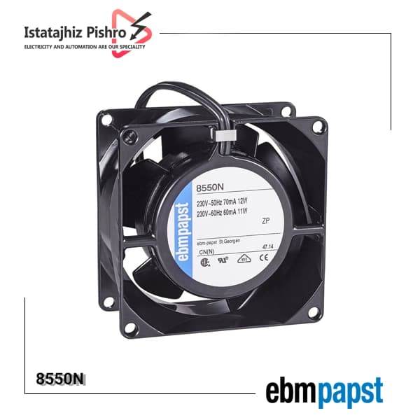 فن صنعتی EBM Papst مدل 8550 A
