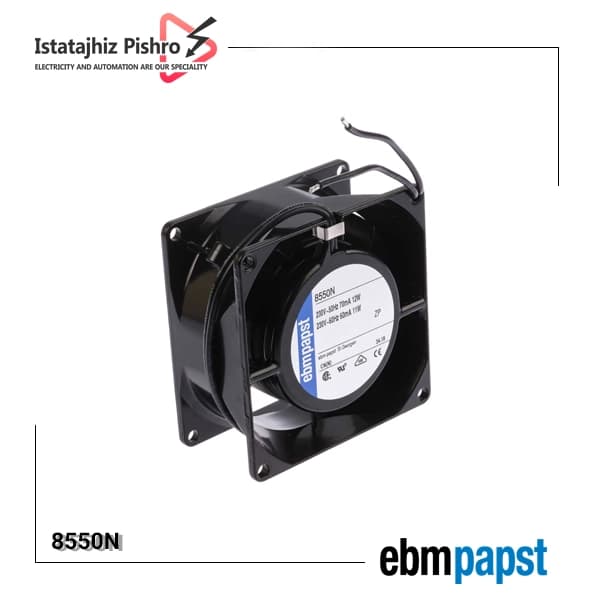 فن صنعتی EBM Papst مدل 8550 A — تصویر ۶