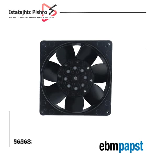 فن صنعتی EBM Papst مدل 5656 S — تصویر ۲