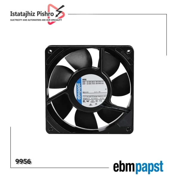 فن صنعتی EBM Papst مدل 9956