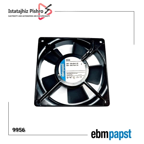 فن صنعتی EBM Papst مدل 9956 — تصویر ۴