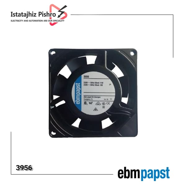 فن صنعتی EBM Papst مدل 3956 — تصویر ۵