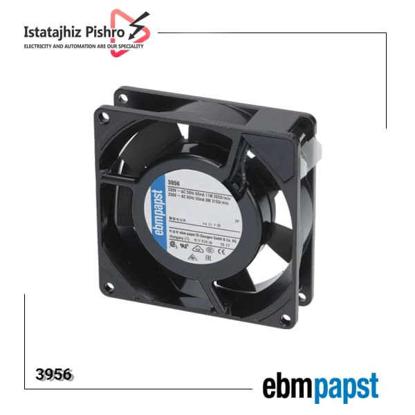 فن صنعتی EBM Papst مدل 3956