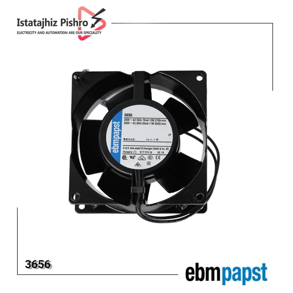 فن صنعتی EBM Papst مدل 3656 — تصویر ۲