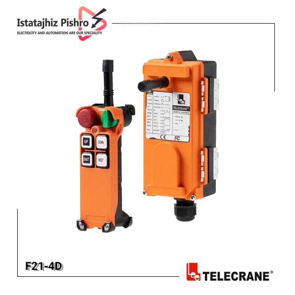 ریموت کنترل جرثقیل تله کرین F21-4D