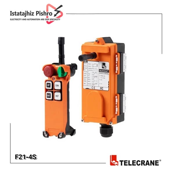 ریموت کنترل جرثقیل تله کرین F21‑4S