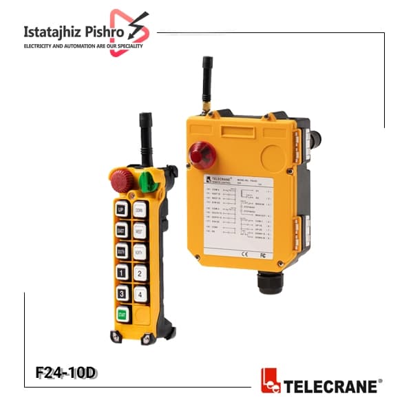 ریموت کنترل جرثقیل تله کرین مدل F24-10D