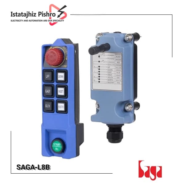ریموت کنترل ساگا SAGA‑L8B