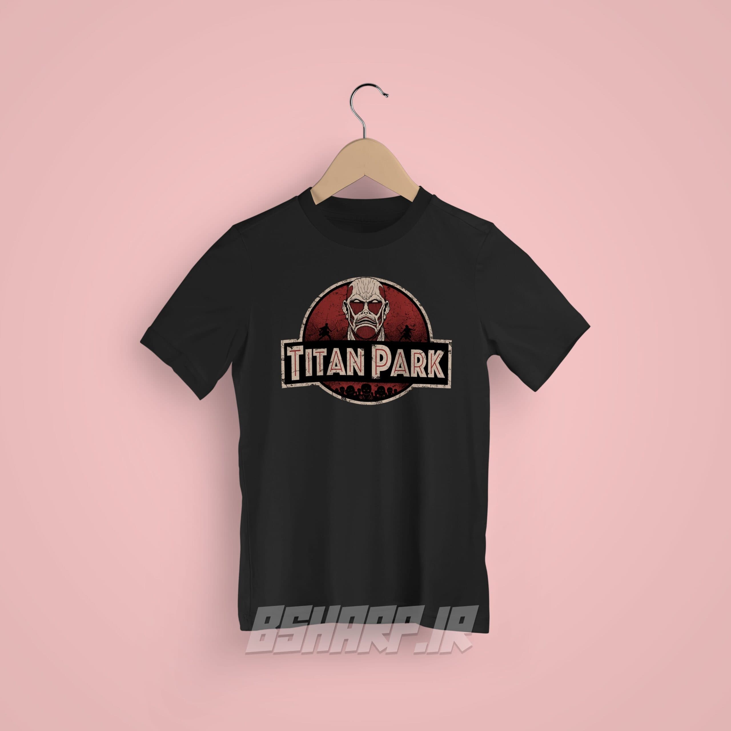تیشرت Attack on Titan طرح Titan Park — تصویر ۶