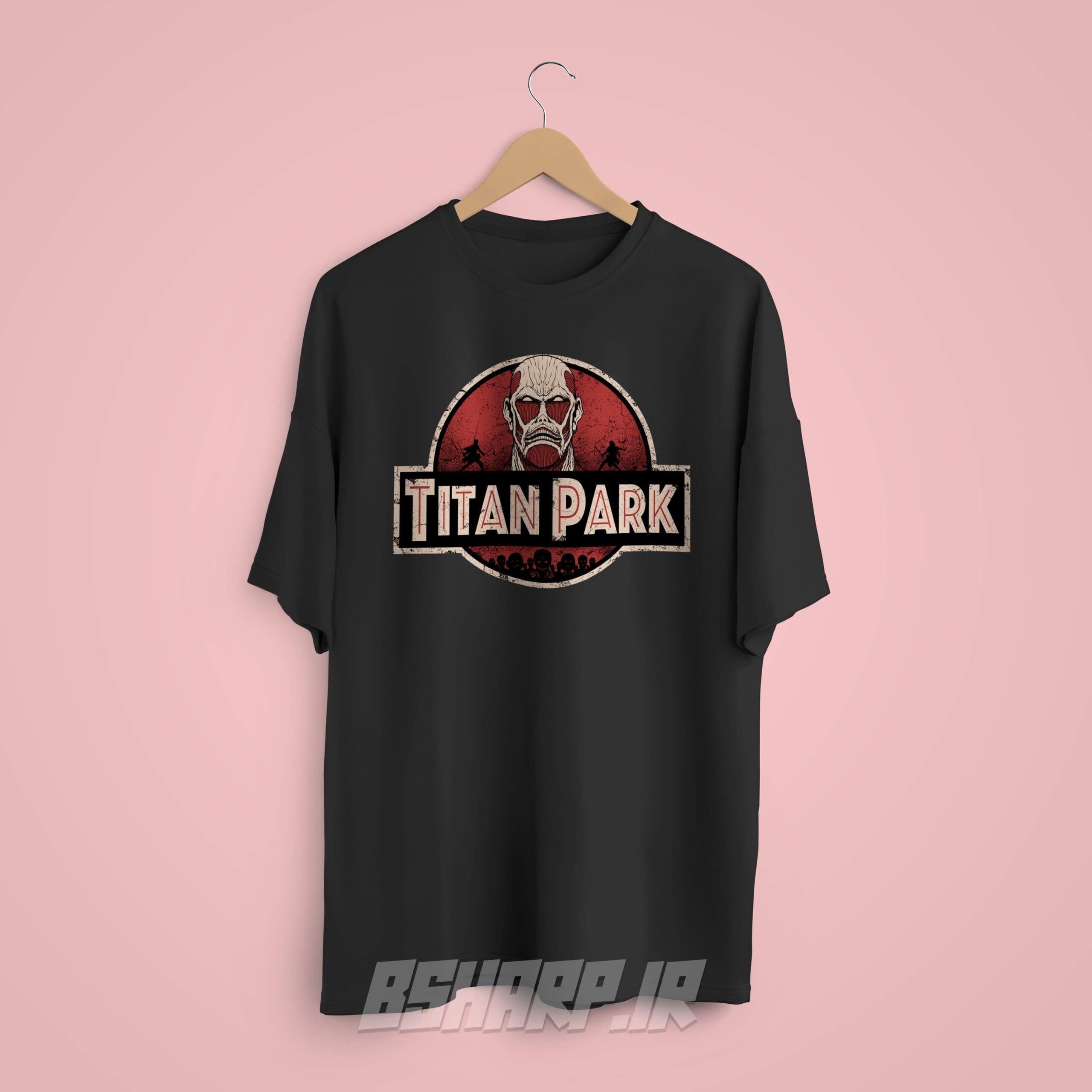 تیشرت Attack on Titan طرح Titan Park — تصویر ۸