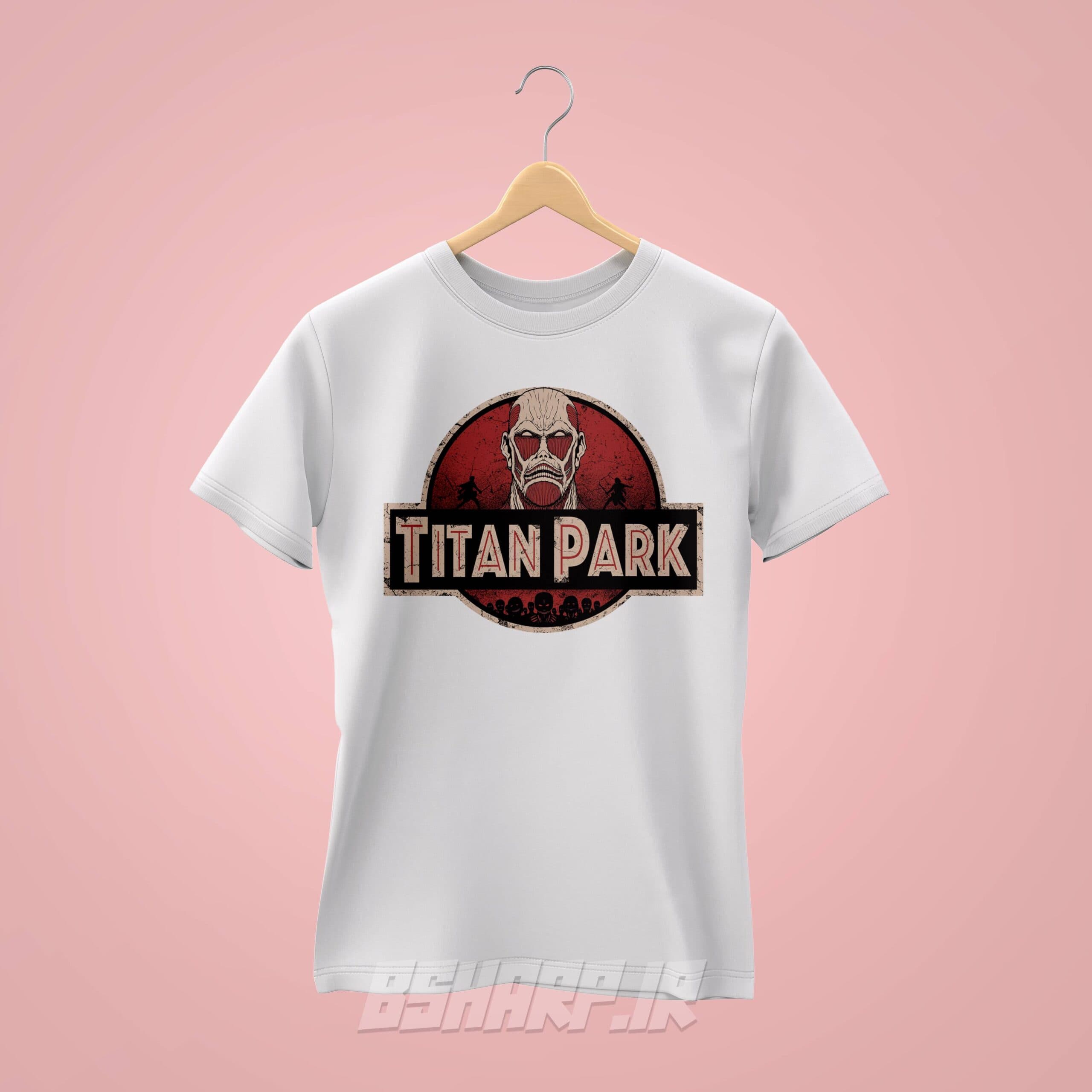تیشرت Attack on Titan طرح Titan Park — تصویر ۲