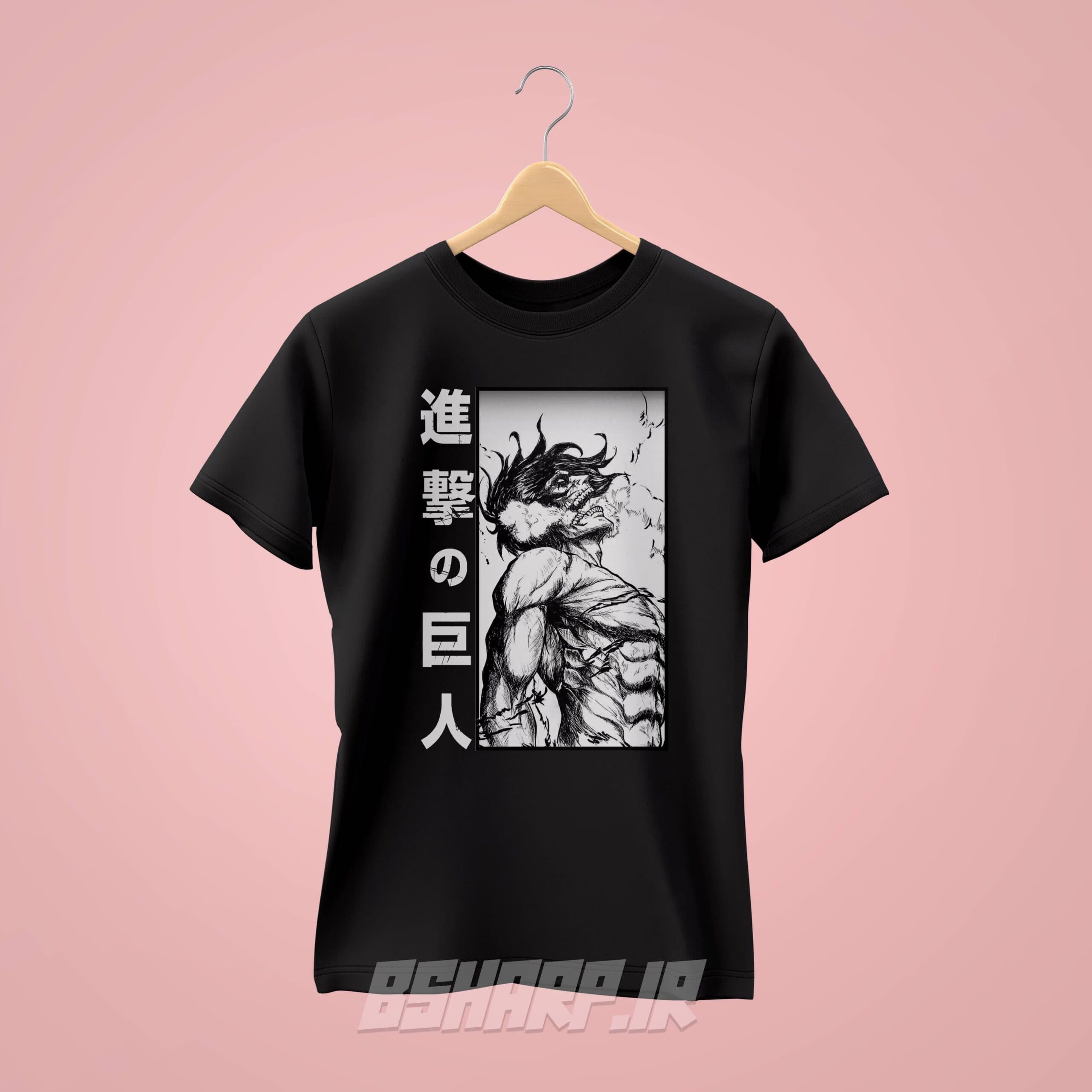 تیشرت Attack on Titan طرح تاریخ