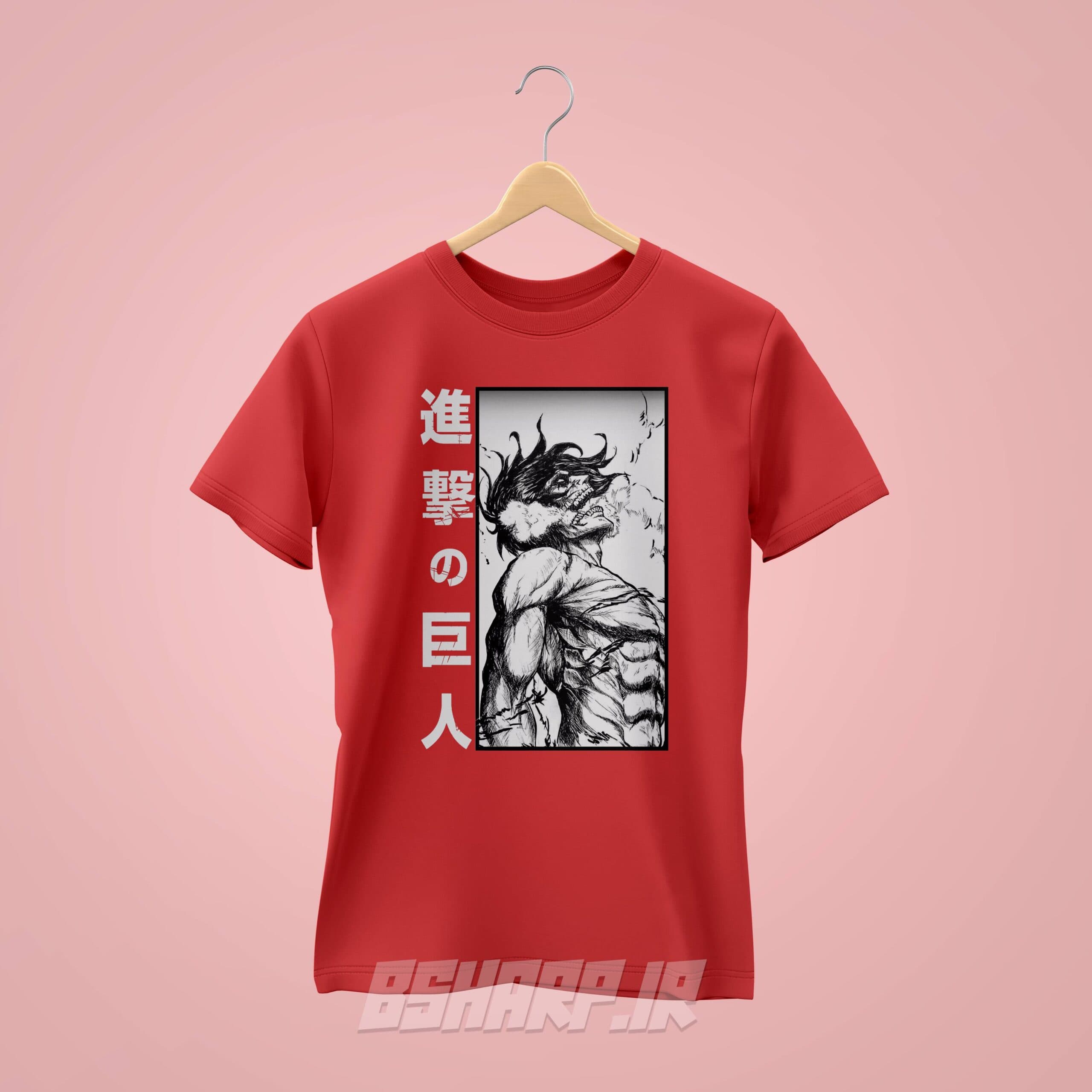 تیشرت Attack on Titan طرح تاریخ — تصویر ۳