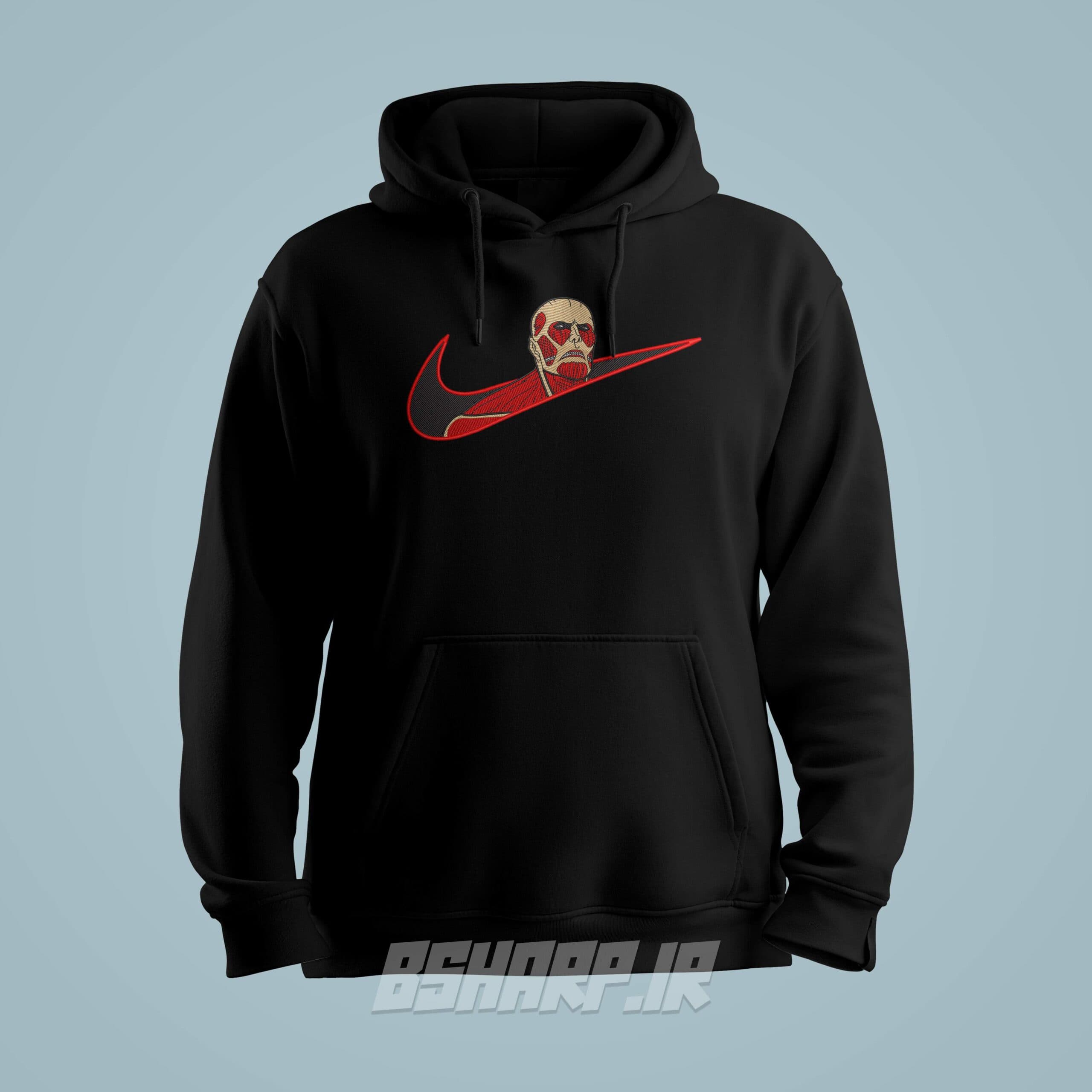 هودی Attack on Titan طرح Nike Colossal