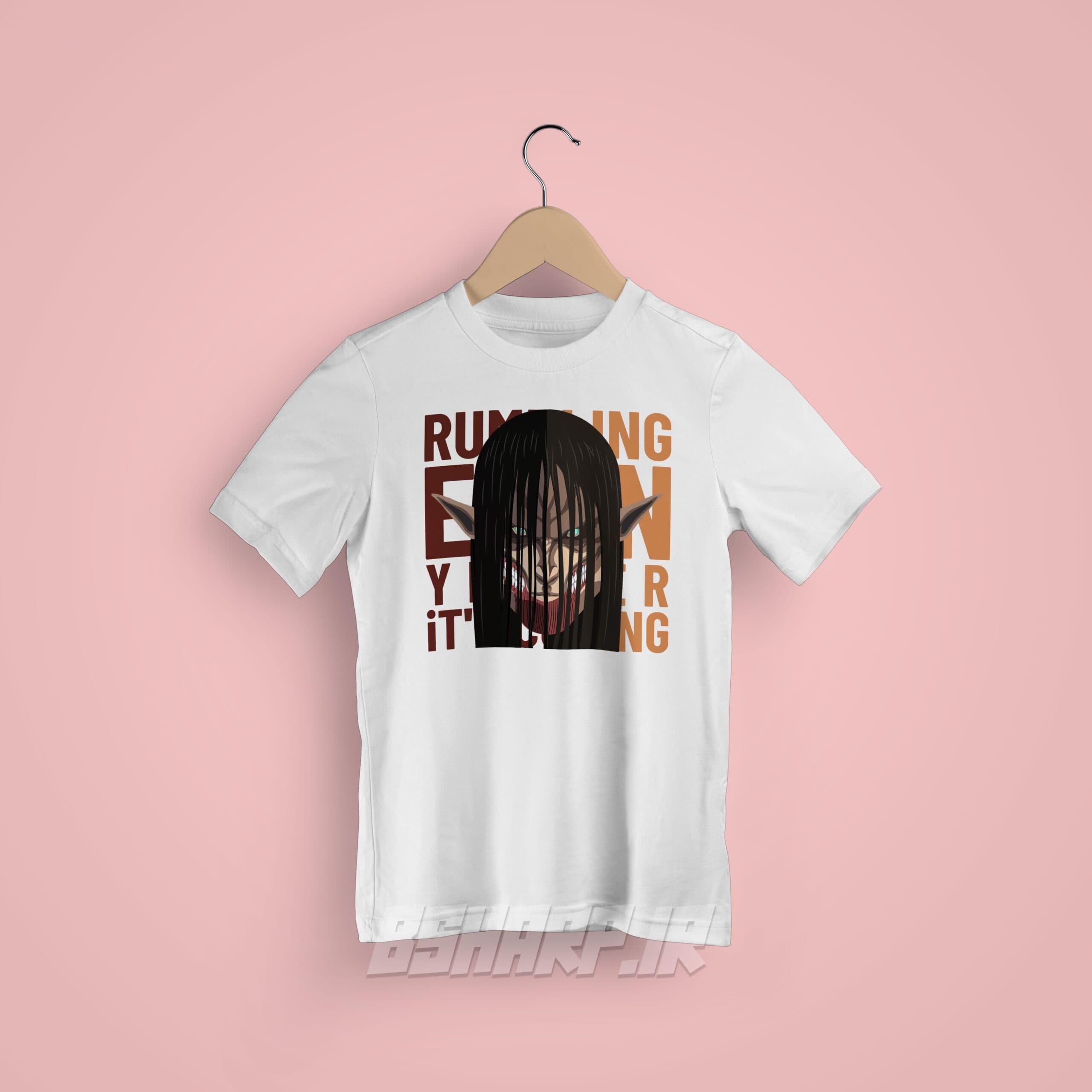 تیشرت Attack on Titan طرح Rumbling — تصویر ۷