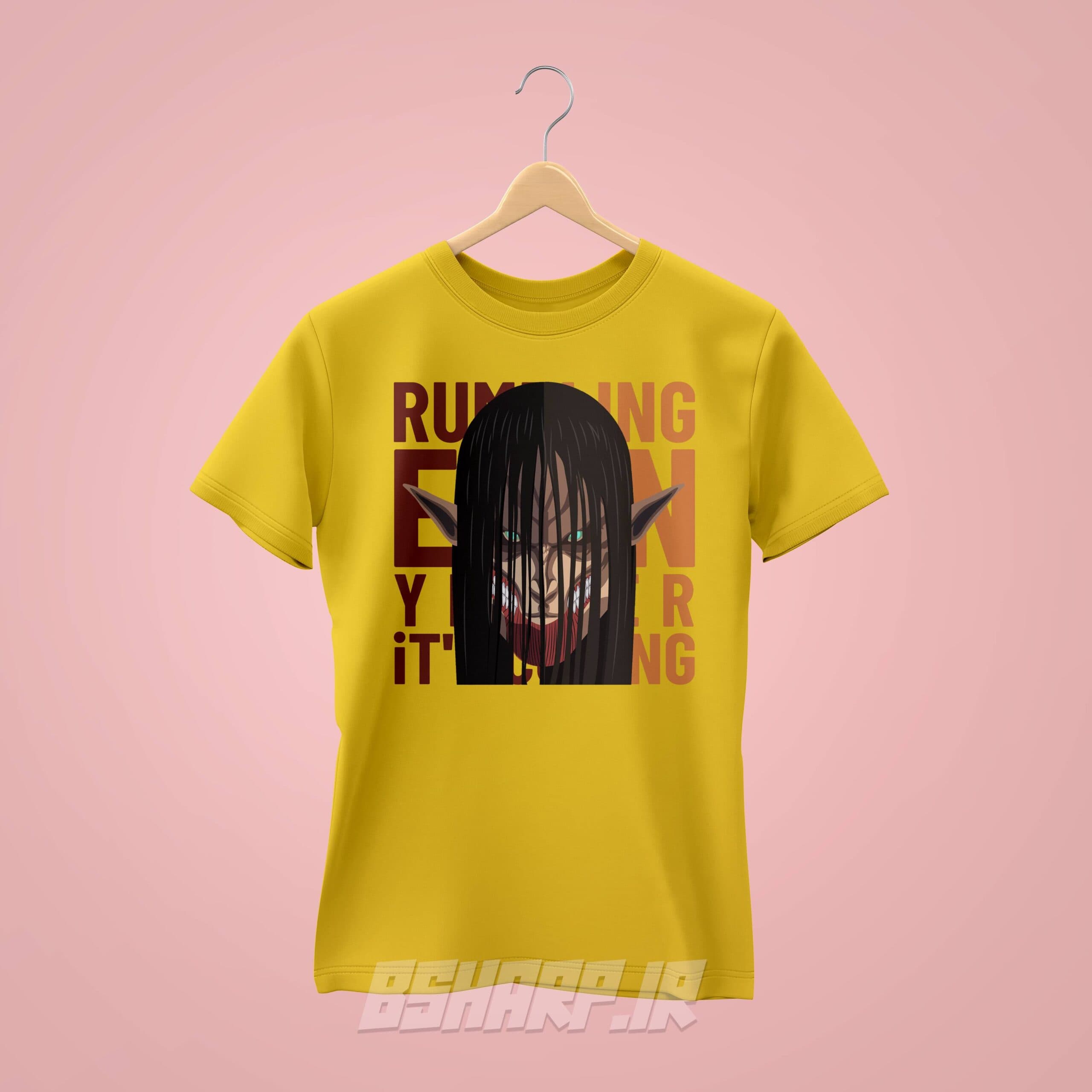 تیشرت Attack on Titan طرح Rumbling — تصویر ۴