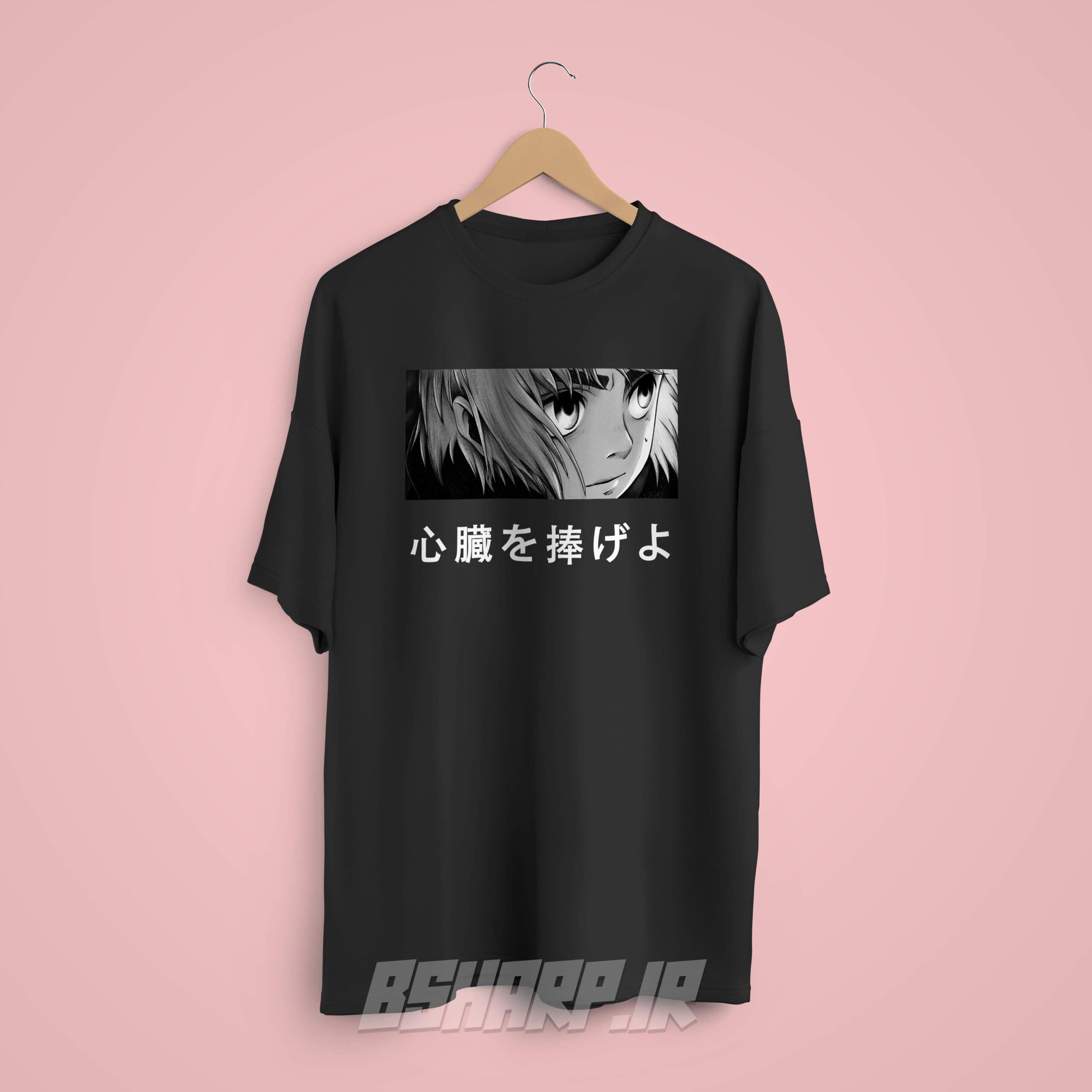 تیشرت Attack on Titan طرح Give Your Heart — تصویر ۸