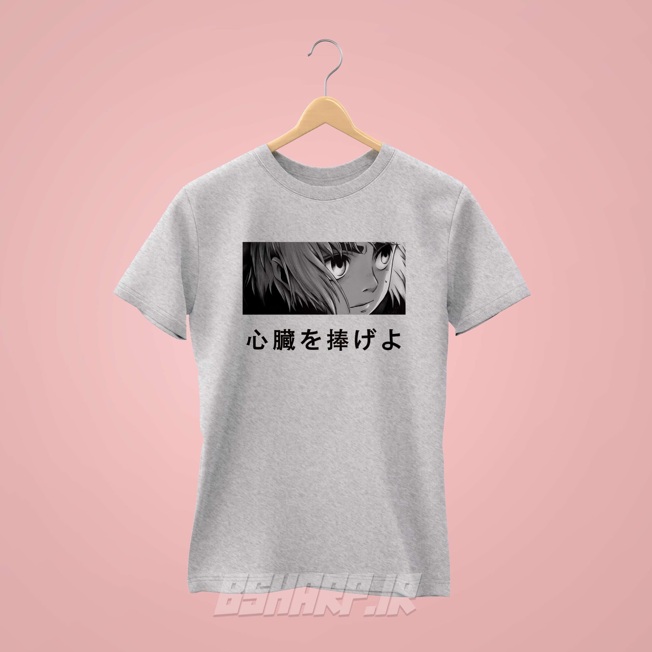 تیشرت Attack on Titan طرح Give Your Heart — تصویر ۵