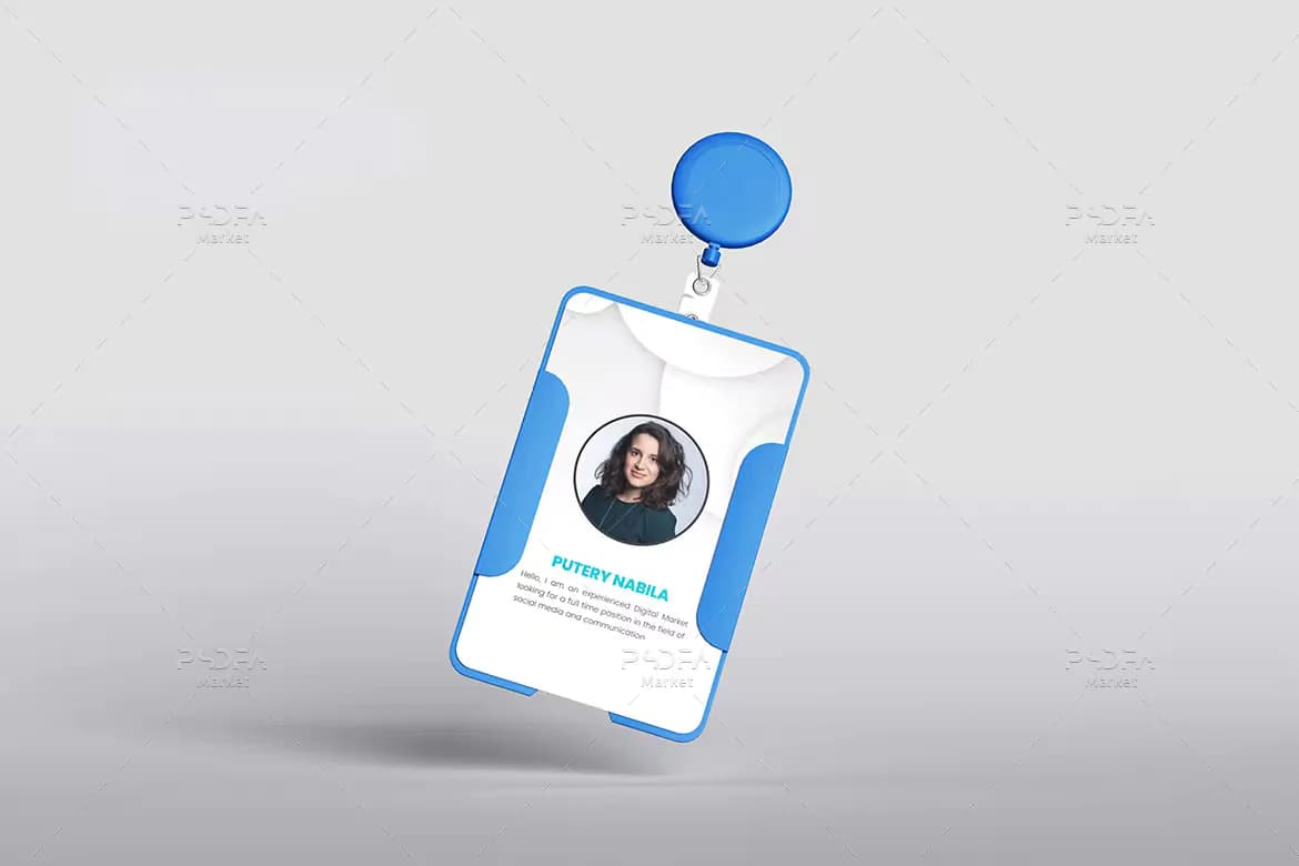 موکاپ آیدی کارت و کارت شناسایی Id Card — تصویر ۶