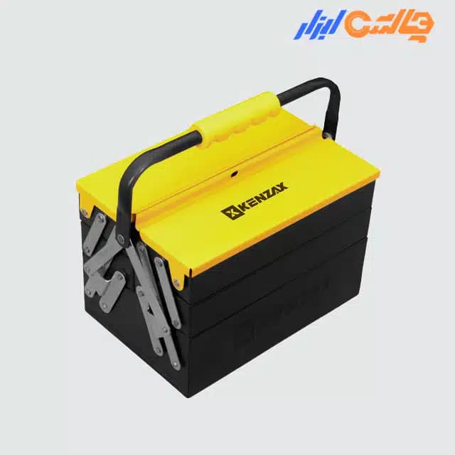 جعبه ابزار فلزی سه طبقه 30 سانتی متر کنزاکس مدل KTB-1303 — تصویر ۶