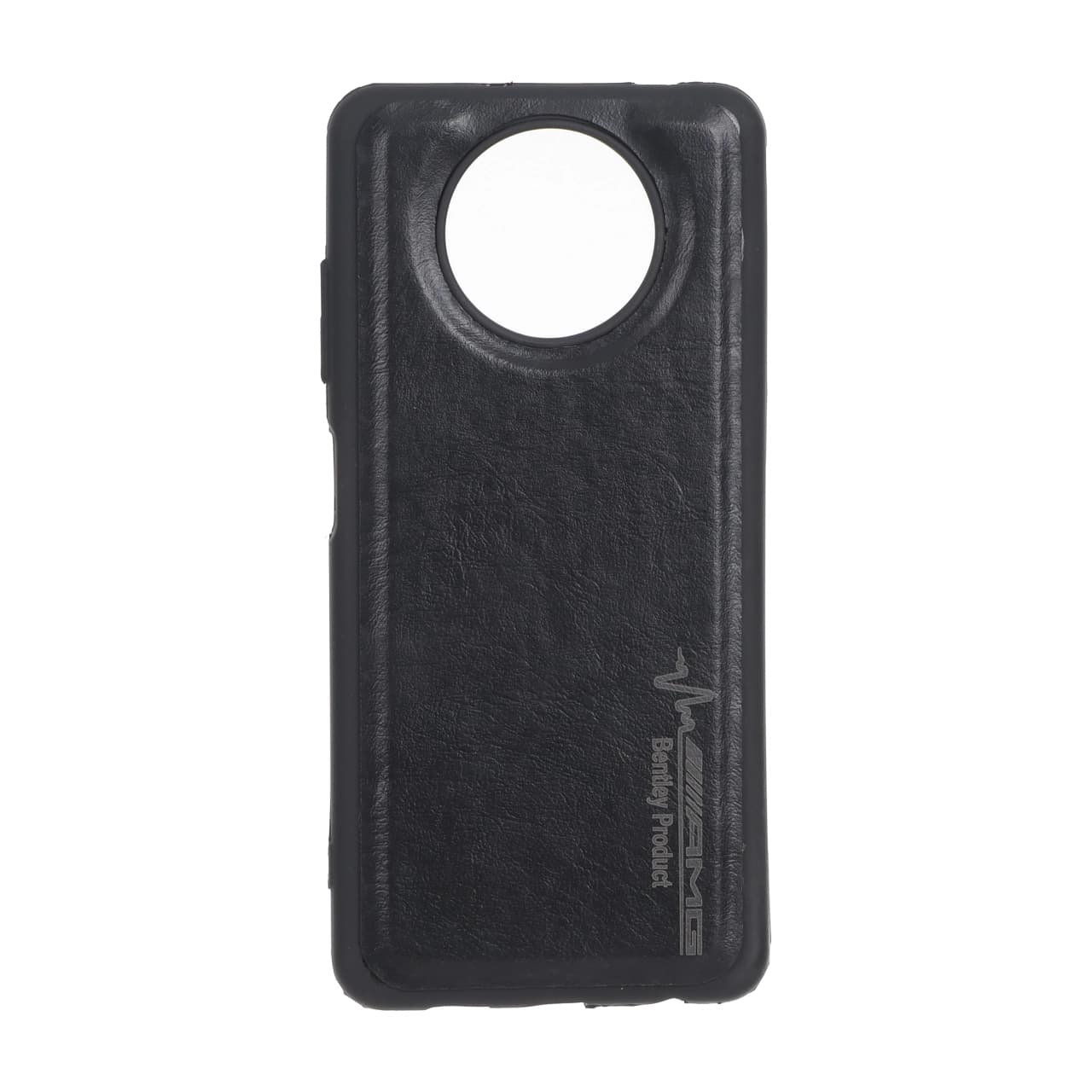 قاب طرح چرم AMG محافظ لنزدار Xiaomi Poco X3 / Poco X3 Pro / Poco X3 NFC – مشکی