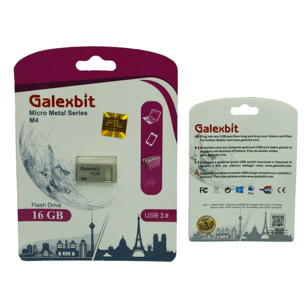 فلش مموری گلکس بیت مدل M4 ظرفیت 16Gb