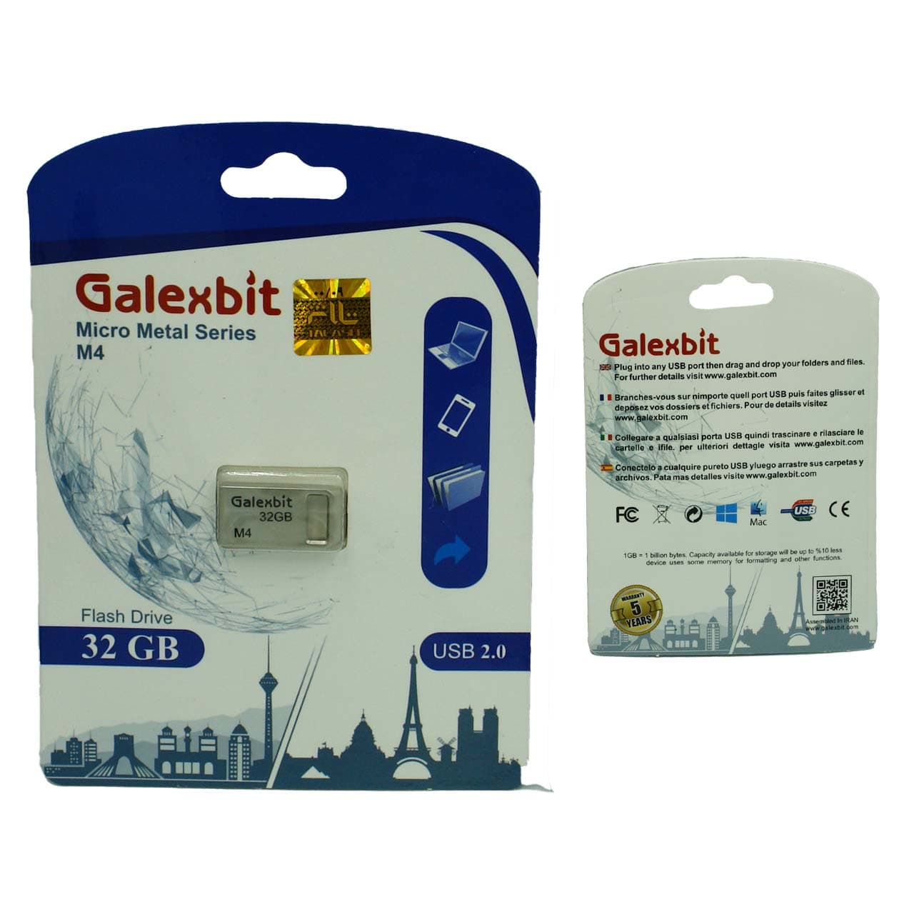 فلش مموری گلکس بیت مدل M4 ظرفیت 32Gb