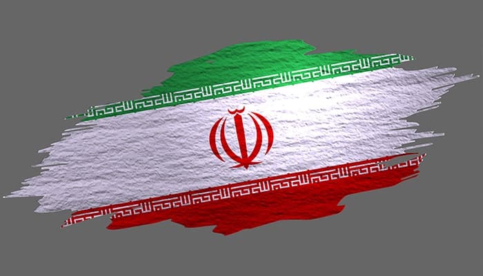 وکتور پرچم ایران طرح براش