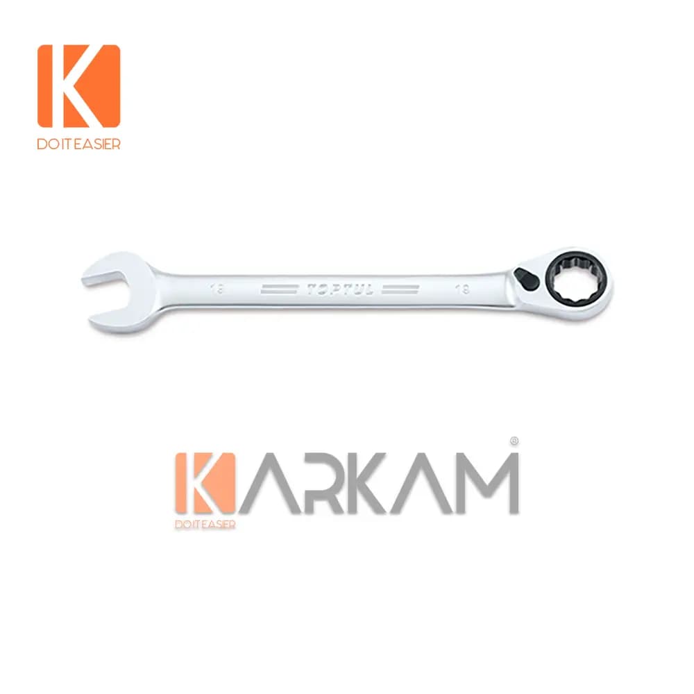 آچار یکسر رینگ جغجغه 13 میلیمتر ABAF1313 تاپ تول