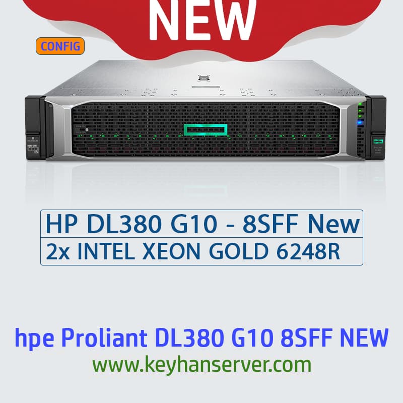 سرور HP DL380 G10 8SFF