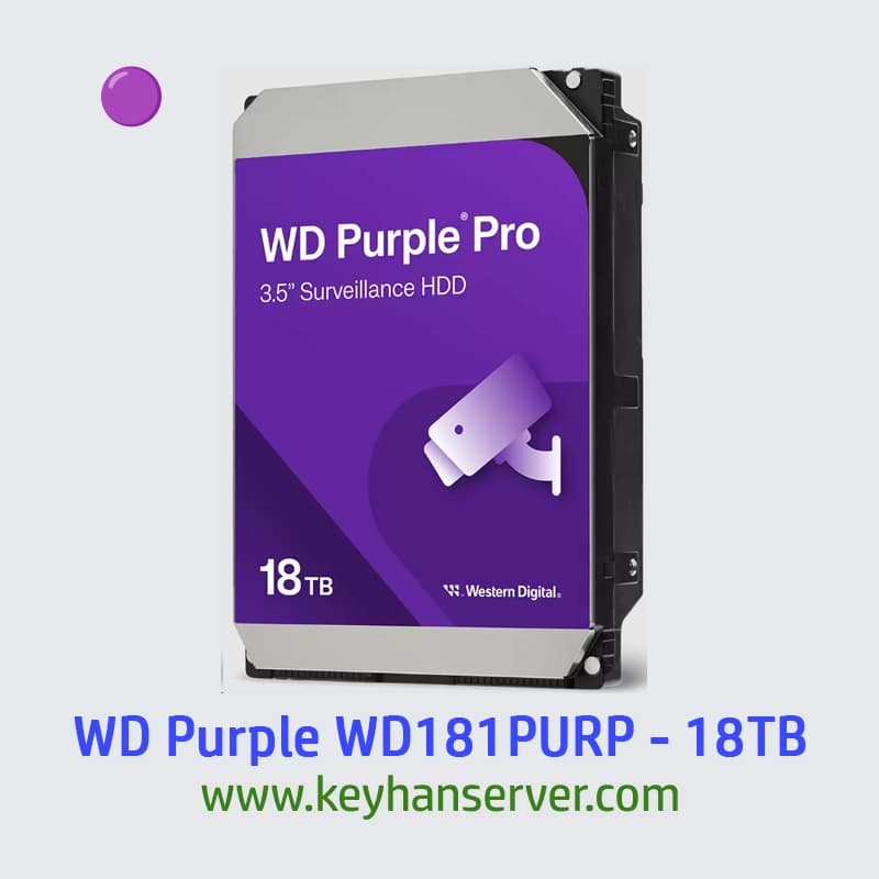 هارد وسترن دیجیتال HDD WD 18TB