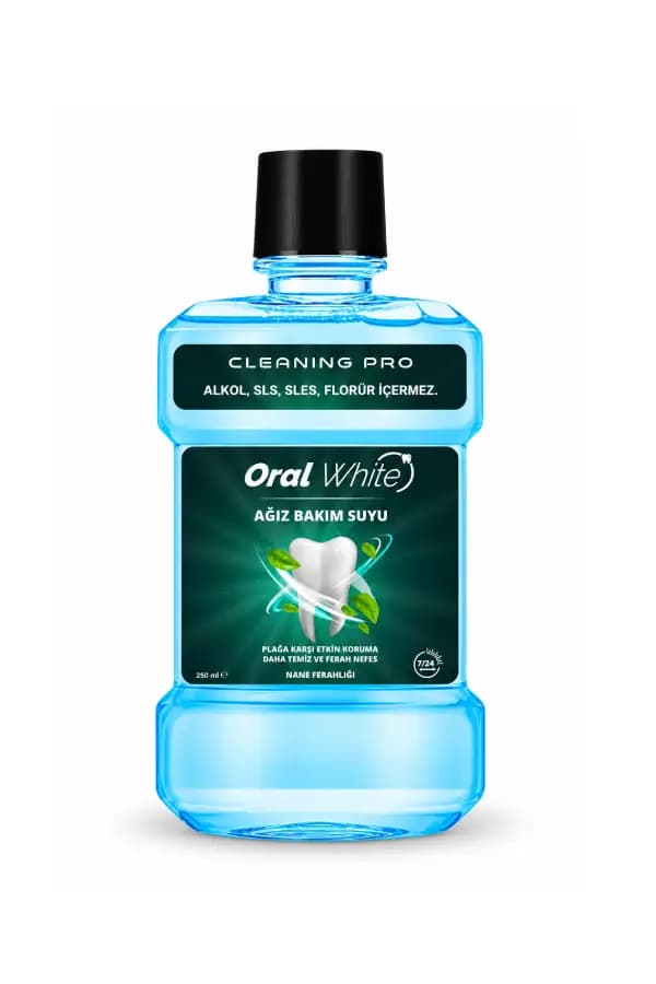 دهانشویه اورال وایت Oral White مدل Cleaning Pro