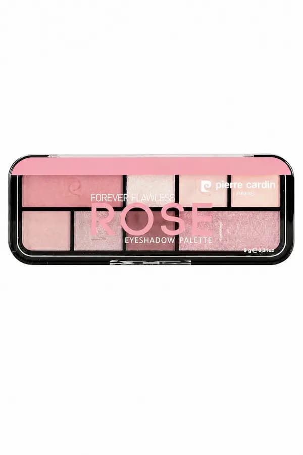 پالت سایه چشم 8 رنگ پیِر کاردین مدل Forever Flawless Rose — تصویر ۲
