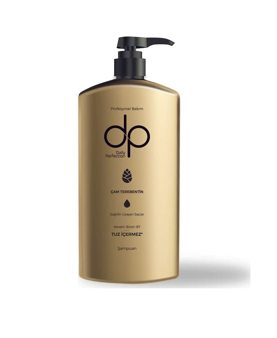 شامپو بدون نمک دی پی DP حاوی روغن درخت کاج حجم 800ml