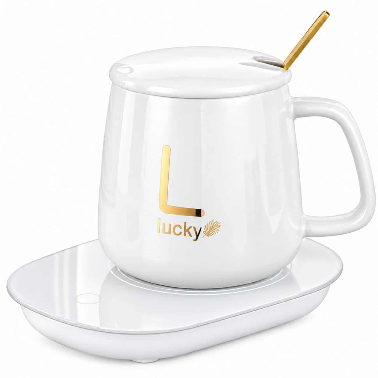 ماگ گرم کن دار لاکی Lucky مدل Temperature Cup ظرفیت 400 میلی لیتر — تصویر ۳
