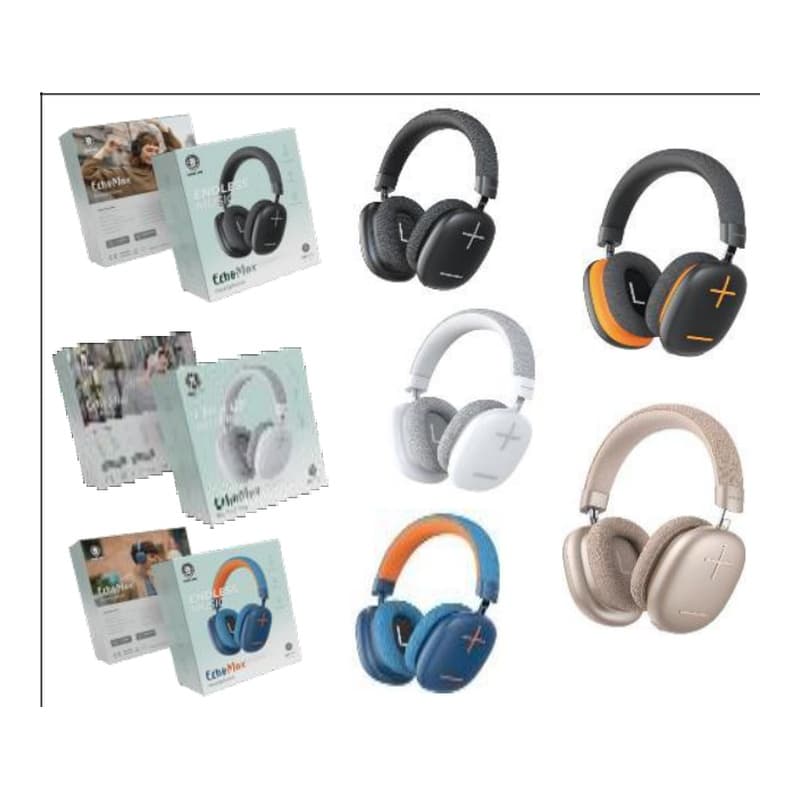هدفون بی‌سیم بلوتوثی گرین لاین مدل Echo Max Headphone کد 3826