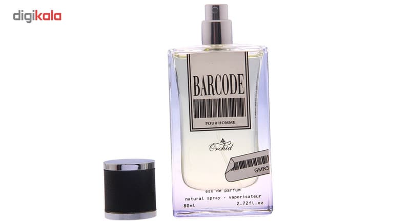 ادو پرفیوم مردانه ارکید مدل Barcode حجم 80ml — تصویر ۴