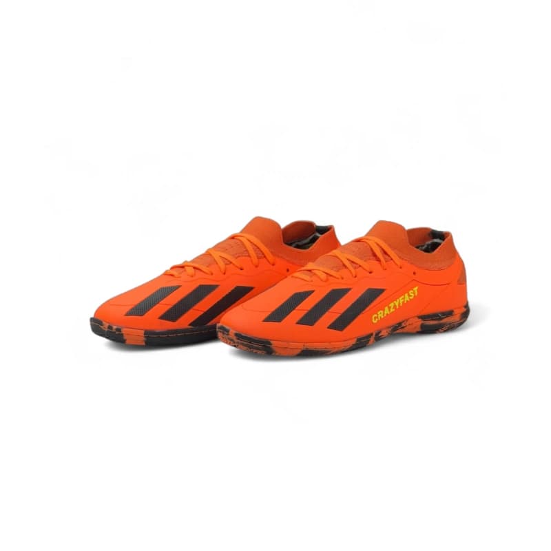 کفش فوتسال سالنی آدیداس کریزی فست نارنجی Adidas Crazy Fast Orange — تصویر ۳