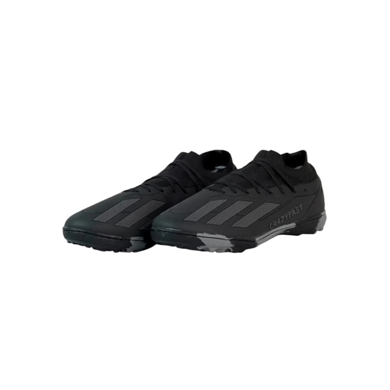 کفش فوتسال استوک ریز آدیداس کریزی فست مشکی Adidas Crazy Fast Black — تصویر ۴