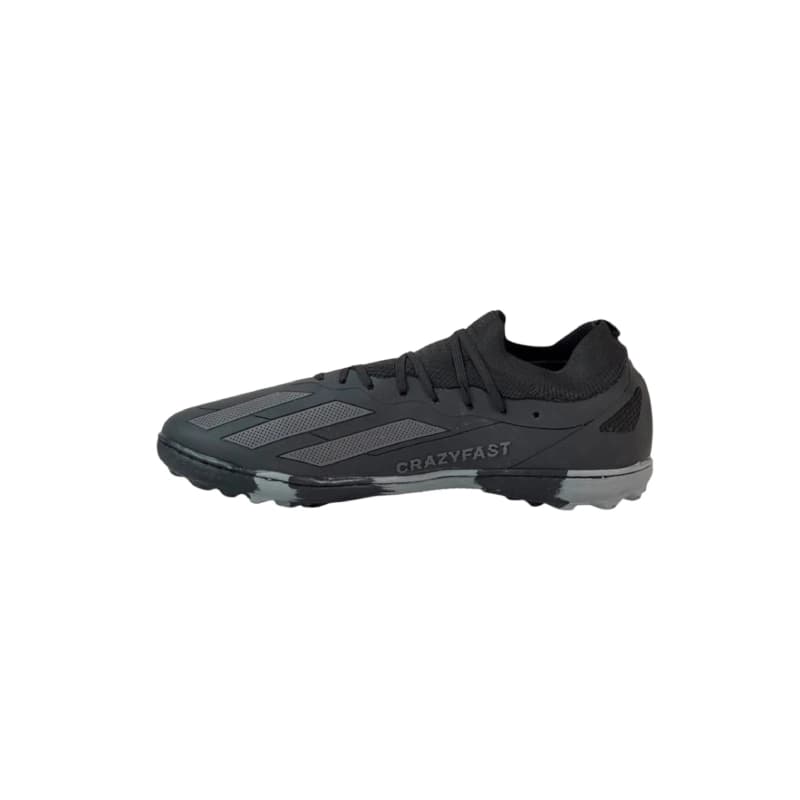 کفش فوتسال استوک ریز آدیداس کریزی فست مشکی Adidas Crazy Fast Black — تصویر ۲