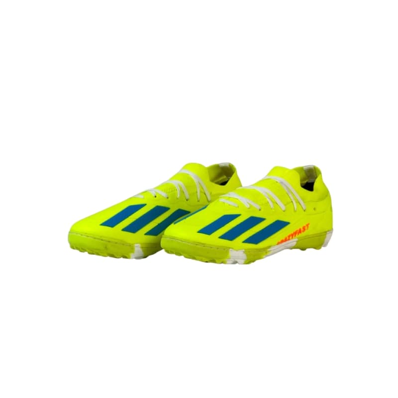 کفش فوتسال استوک ریز آدیداس کریزی فست سبز Adidas Crazy Fast Green Yellow — تصویر ۴